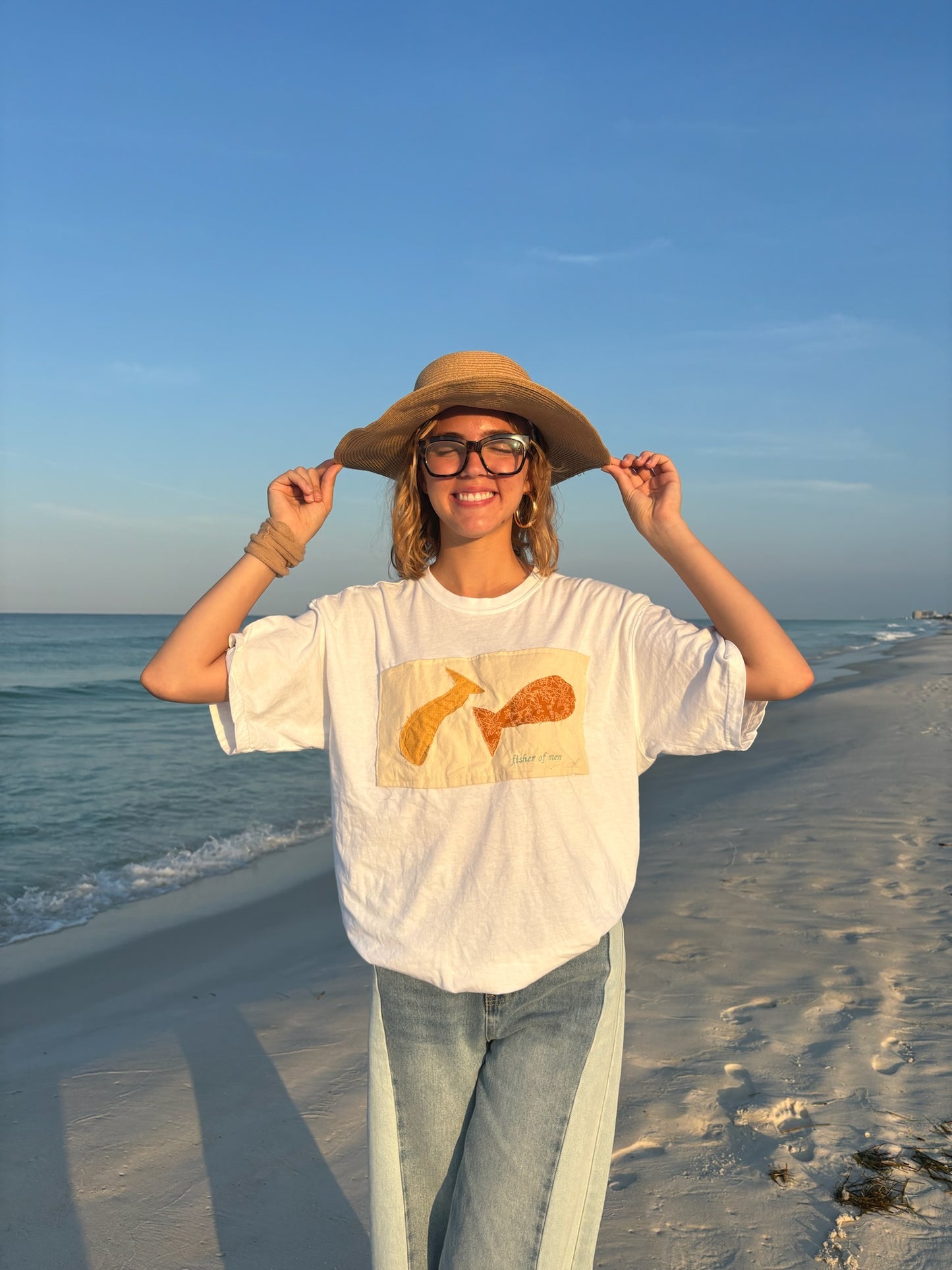 Fisher of Men T-Shirt. *HANDMADE BY BELLA