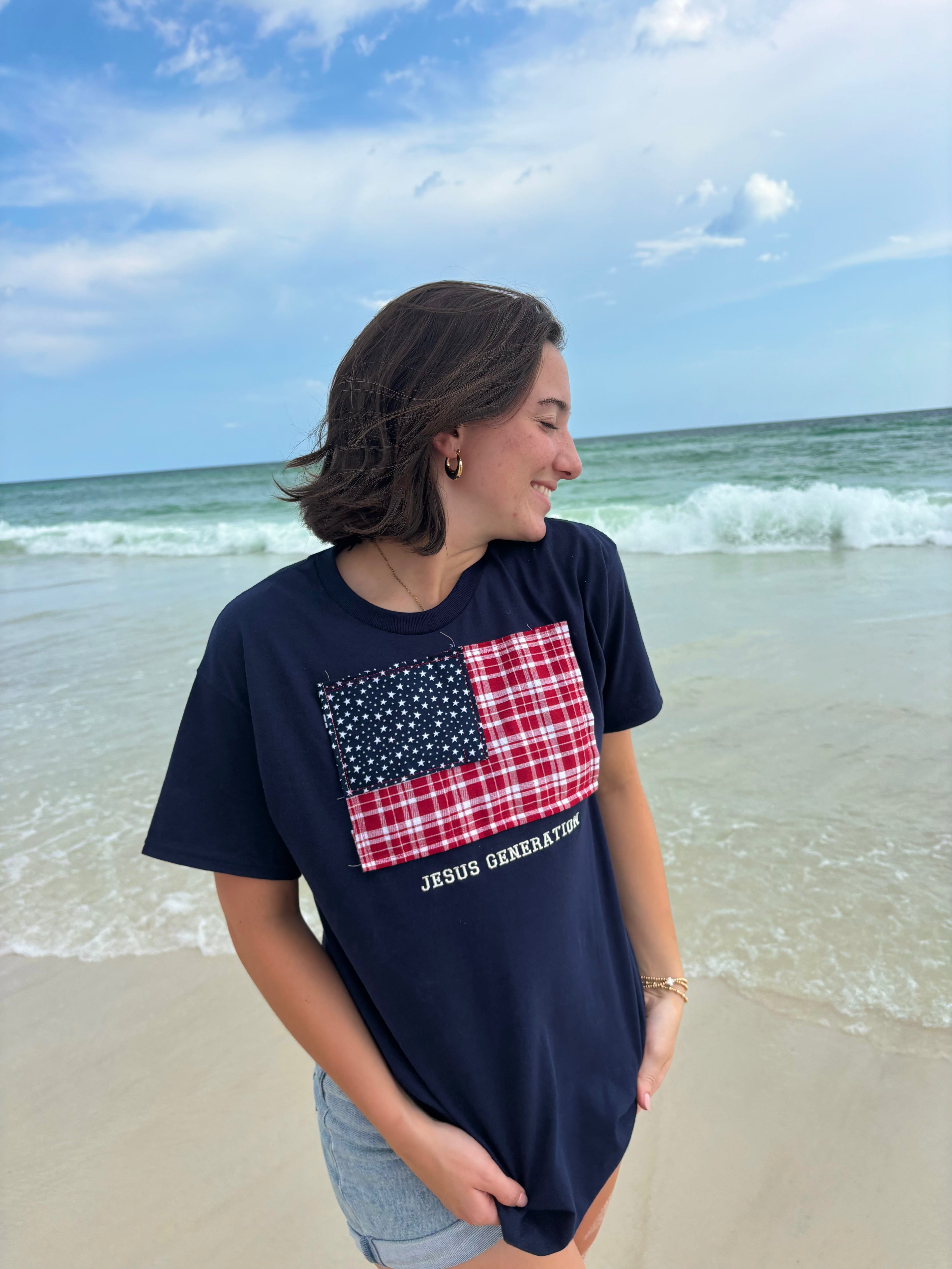 JG American Flag T-Shirt