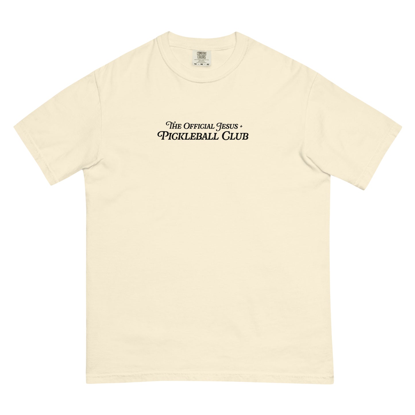 The Official Jesus + Pickleball Club Meetup T-Shirt