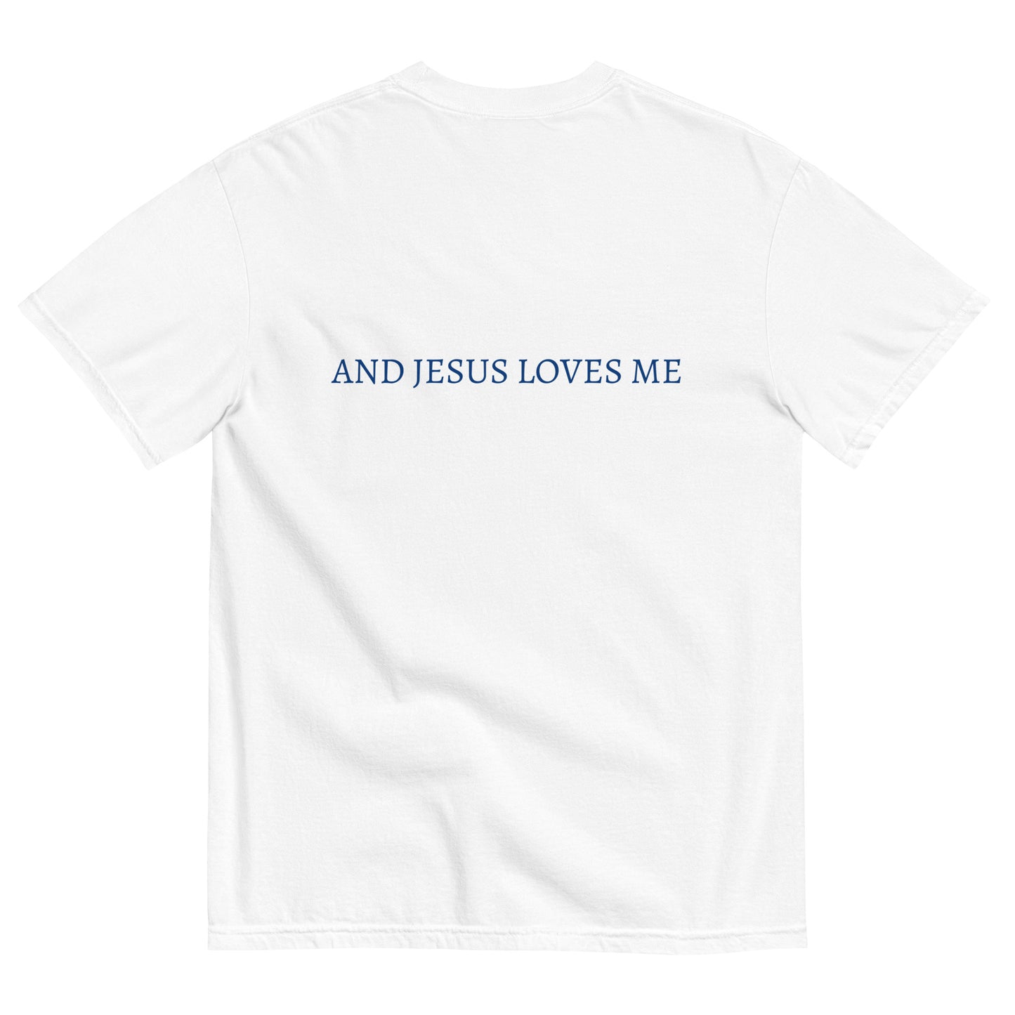 "Blue Letter" I Love Jesus T-Shirt